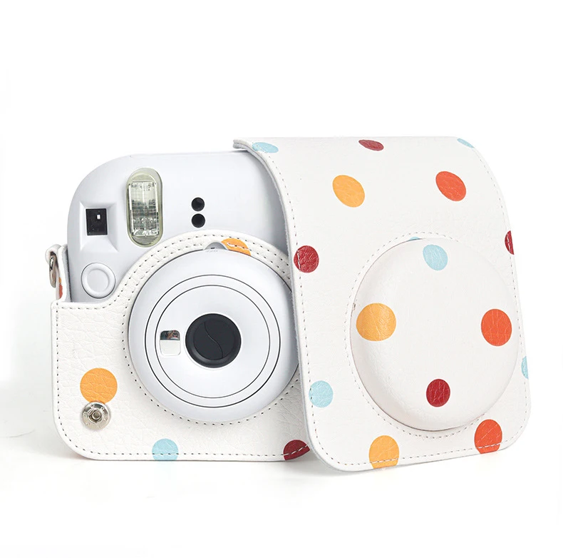 Kamera abdeckung für instax mini 12 kamera tasche mit schulter gurt staub und kratz feste kamera tasche für fujifilm film mini12 – Detail 3