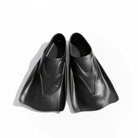 Snorkel Fins Swim Flippers Short Diving Frog Shoes Duck Webs Adjustable Silicone Travel Size Open Heel Adult Men Women Youth Kid 1