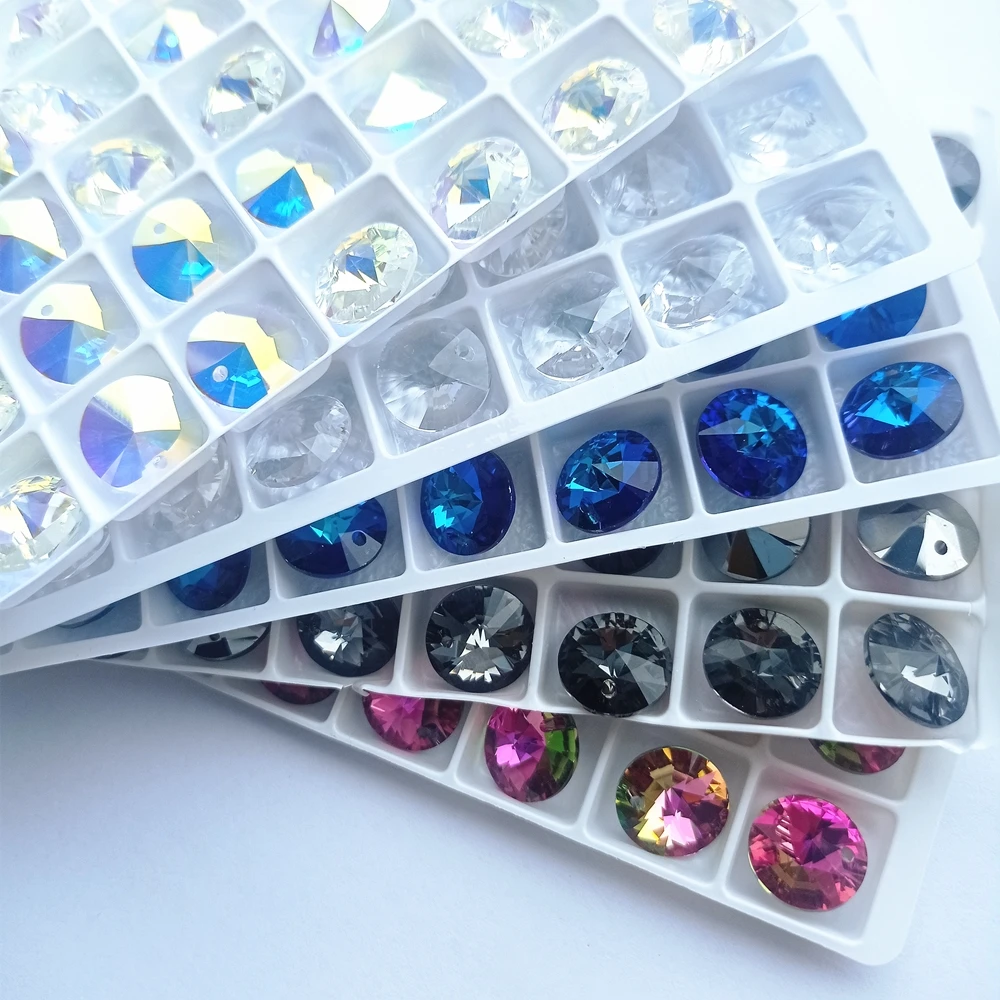 12MM-Round-Single-Hole-Glass-Rhinestone-Pendant-High-Quality-Crystal-AB ...