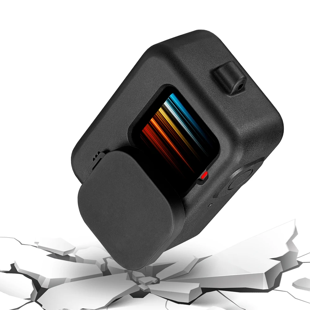

For 10 9 Silicone Case Lens Cap Protective Cover Cage Accessories