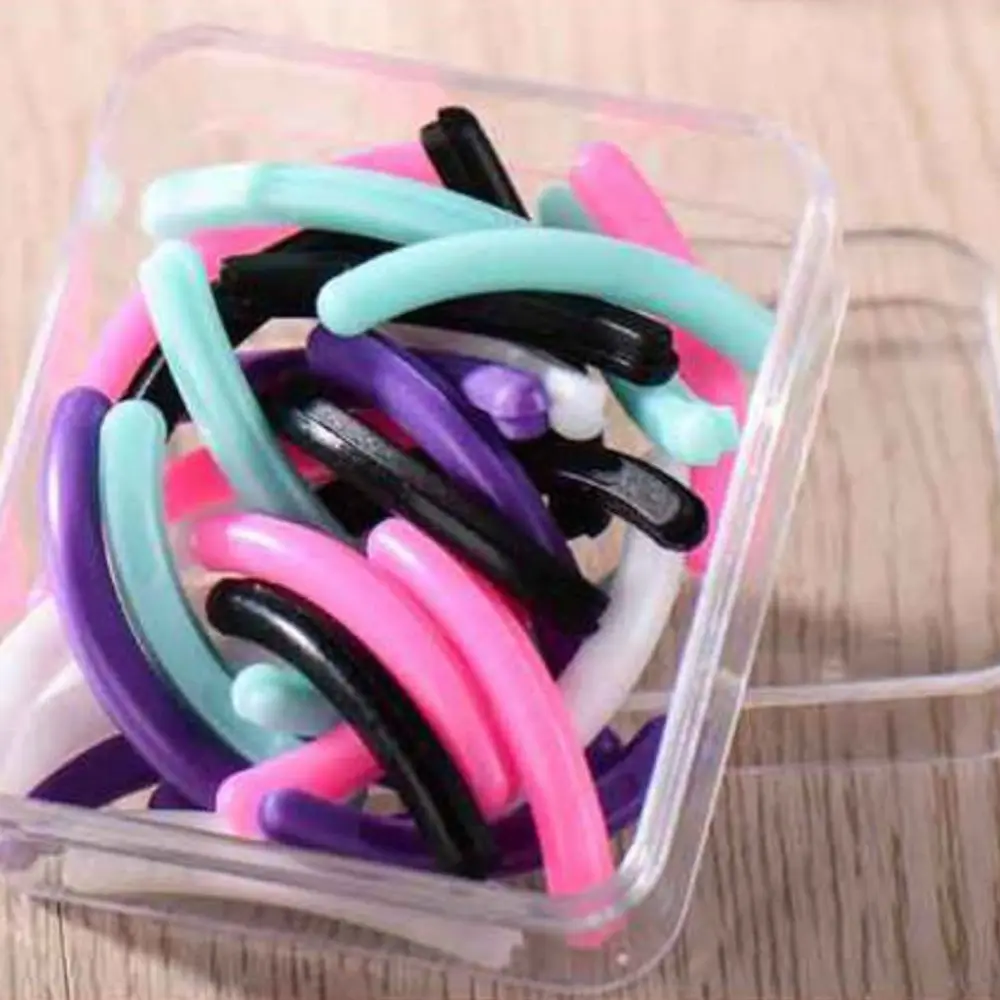 Eyelash Curler Replacement Pads Universal Type Curling High Elastic Rubber Pad Silicone Gel Beauty Replacement Tool 30pcs/set