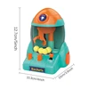 Space Catching Doll Machine Baby Mini Puzzle Catching Ball Machine Clip Doll Gacha Clip Candy Machine Gift For Children's Toy 6