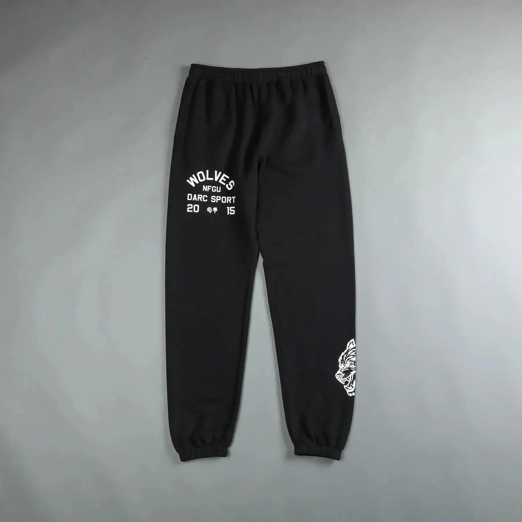 Casual sports pants Hip Hop DARC Wolves Joggers Street Pants Warm Oversize Pull Rope Baggy US