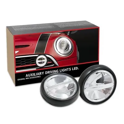 Car-LED-Rally-Driving-Light-Front-bumper-grille-lights-Yellow-White-Fog ...