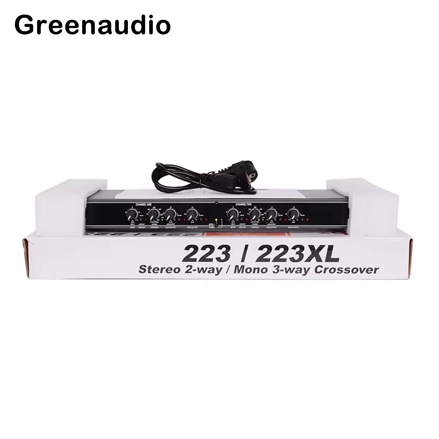 GAX-223XL/223XS Professional Audio Processor Electronic Divider 2-Divider Monochannel 3-Divider Stage Suitable