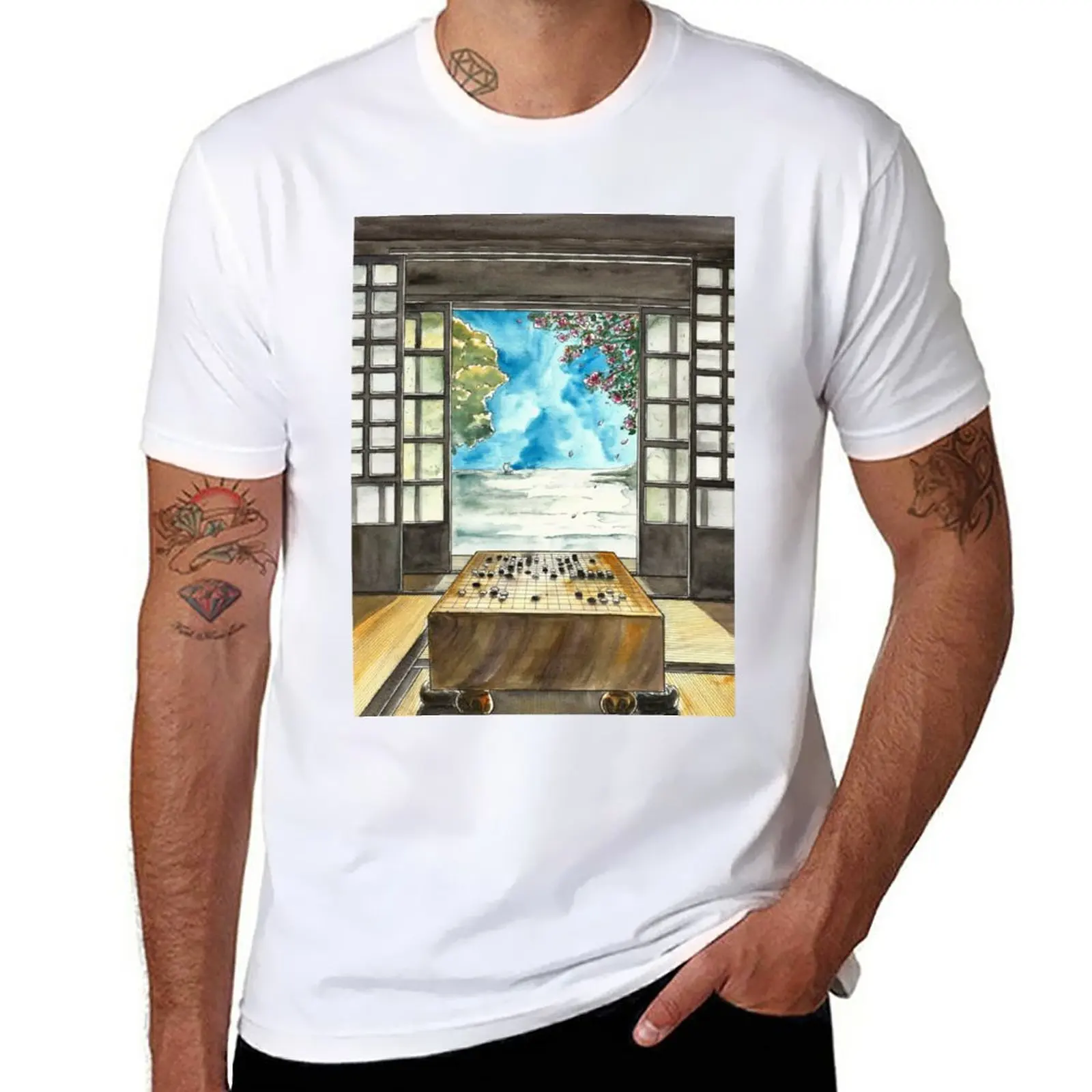

New Go Zen 2 T-Shirt Aesthetic clothing Short t-shirt Oversized t-shirt man clothes mens white t shirts