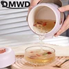 DMWD 1200ml Electric Stew Pot Mini Portable Health Cup Scented Tea Soup Porridge Heating Pot Water Boiler 12H Appointment Travel 5