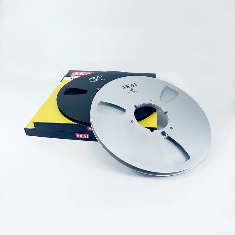 새로운 AKAI R-10M 오디오 액세서리 1O 빈 금속 릴 오프닝 기계 부품 릴..