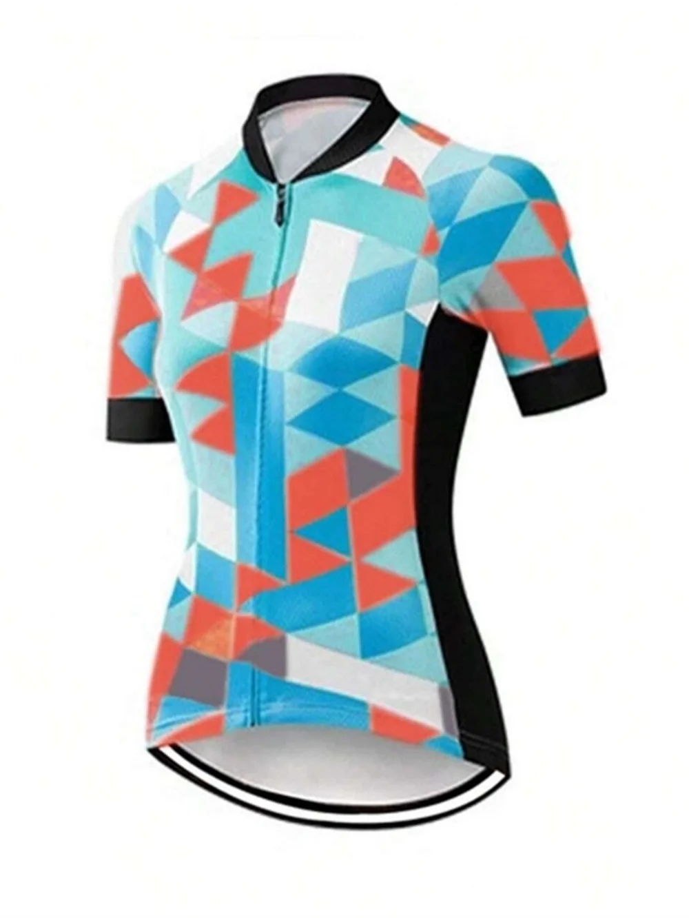 Cycling Shirt Women's Cycling Jersey Quick Dry Breathable Bike Shirts with Pockets, Bicycle Clothing for Road Biking Riding