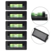 2pcs Magnetic Bubble Level With Magnetic Base 401712mm Double Line Indicator Level For Photo Frame Desk Measuring Tools 2