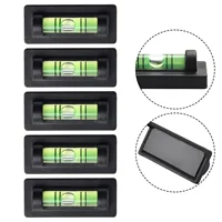 2pcs Magnetic Bubble Level With Magnetic Base 401712mm Double Line Indicator Level For Photo Frame Desk Measuring Tools 2