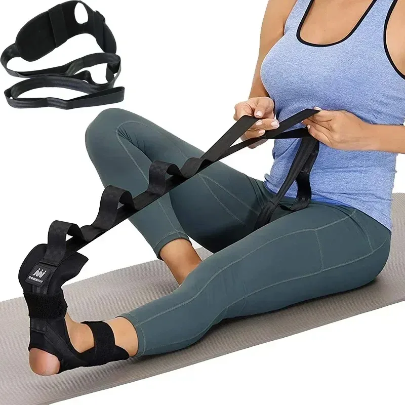 Yoga Leg Stretching Band Flexibility Stretching Band Rehabilitation Fitness Plantar Fasciitis Training Belt Foot Care