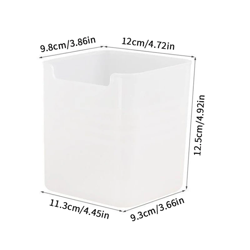 กล่องจัดระเบียบอาหาร 3 ชิ้น สำหรับประตูตู้เย็นและเคาน์เตอร์ ปลอดสาร BPA กล่องเก็บของในตู้เย็นแบบใส ประหยัดพื้นที่ จัดระเบียบห้องครัว 1
