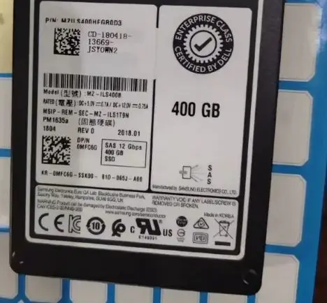 For PM1635A 400G 800G 1 6T 3 2T SAS 12G SSD Server Solid state drive