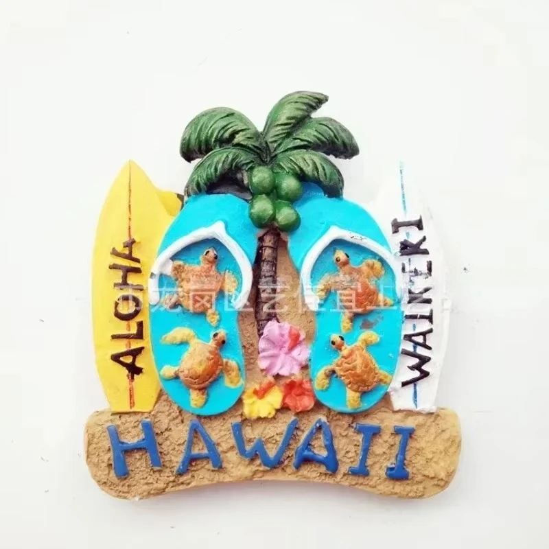 Hawaii USA - Abridor De Botellas Con Imán Para Nevera