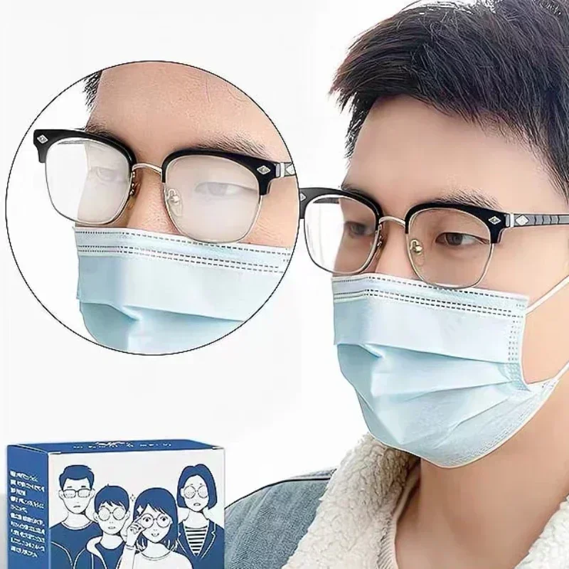 300/10Pcs Disposable Anti-fog Glasses Wipes Non-alcohol Wipes Cleaning Lens Wipe Mobile Phone Screen Lens Anti-fog Glasses Wipes 2