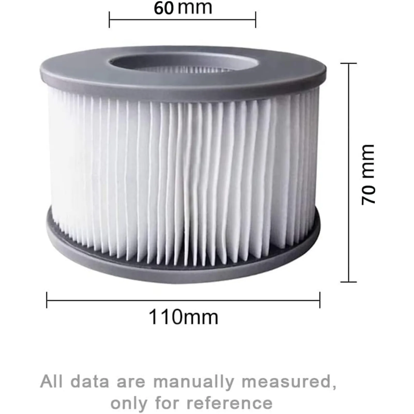 New Upgraded MSPA FD2089 Inflatable Spa Bath Filter Cartridge/central Tube/mesh Bag/pool Filter Mesh High-efficiency, Durable,