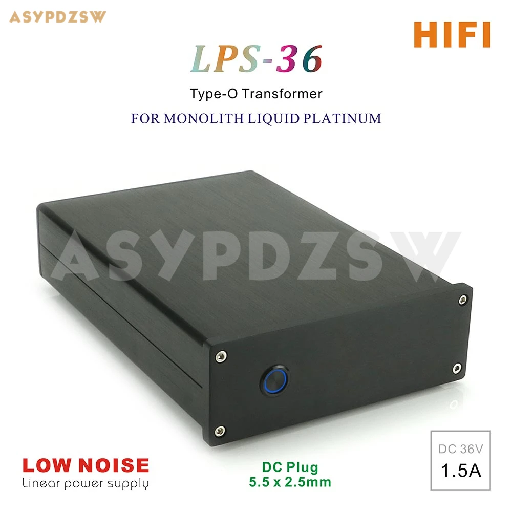 Lps-36 Hifi Alimentatore Lineare A Basso Rumore Per Monolite Monoprice Liquido Platino Alex Cavalli Dc 36V