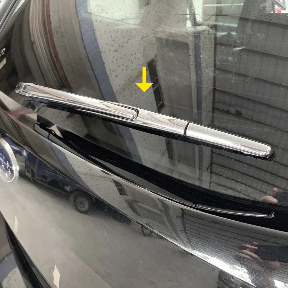 

Accessories For 2019 - 2021 Subaru Forester Chrome Rear Window Wiper Cover Trim