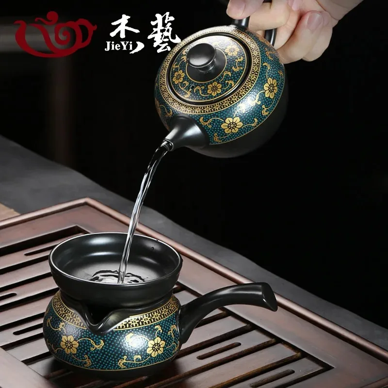 Upscale Tea Sets Ceramic Kung Fu Teaset Teacup Porcelain Service Gaiwan Tea Cups Mug of Ceremony Teapot
