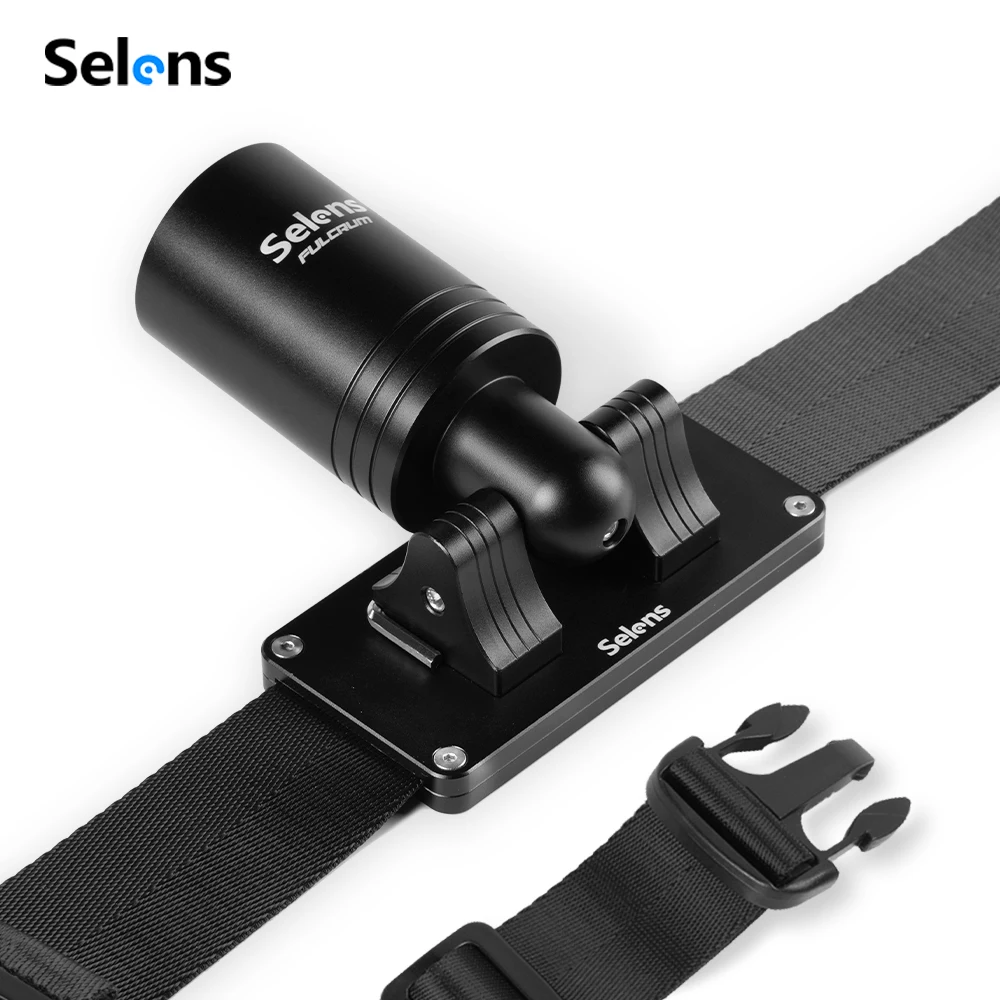 Description Picture 2 of itemSelens Camera Accessories waistband Strap Follow Focus Aluminum Ring waist Belt Strap Mount Adjustable Action Camcorder Camera