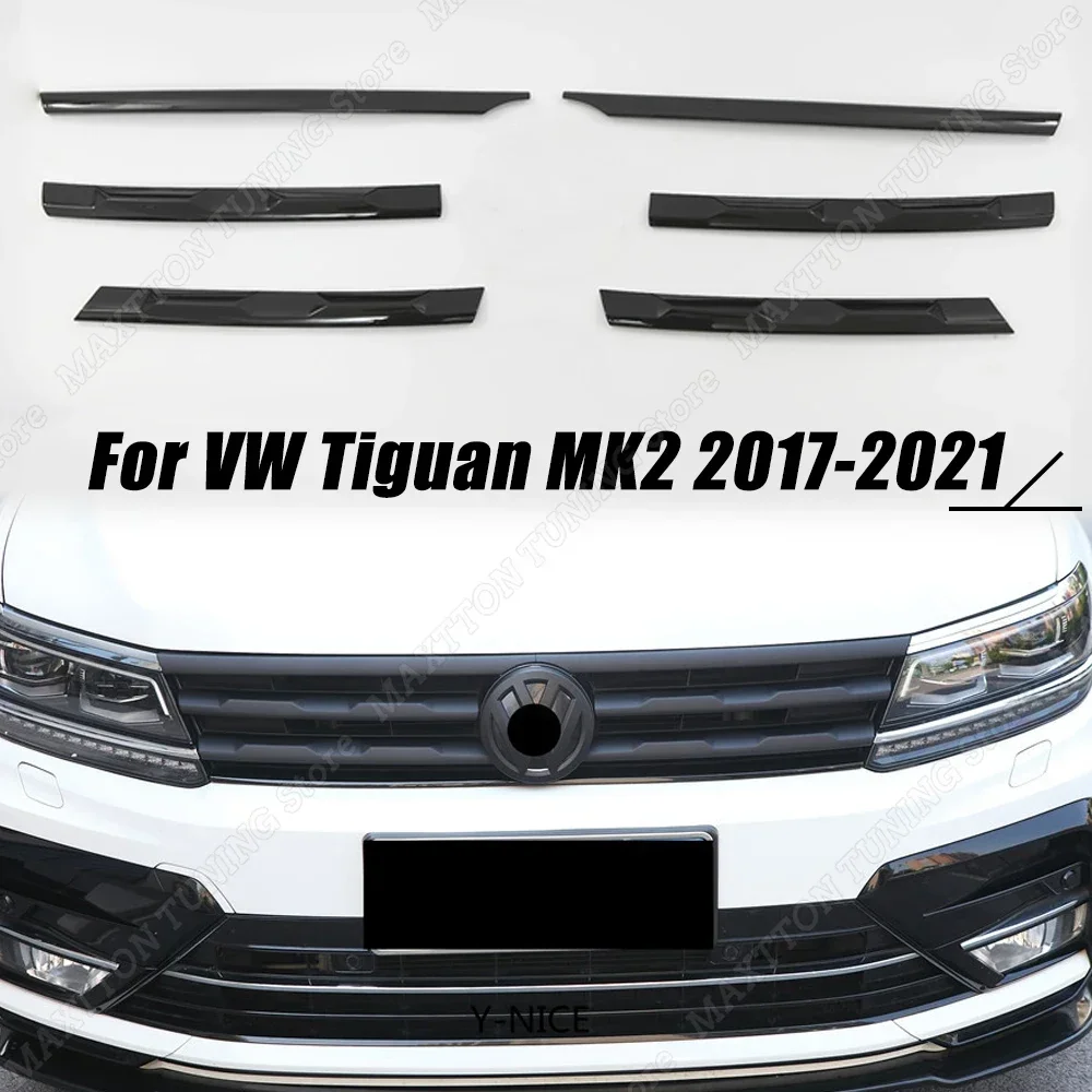 VW Tiguan 5N matt schwarzes Zeichen vorne bis 2016