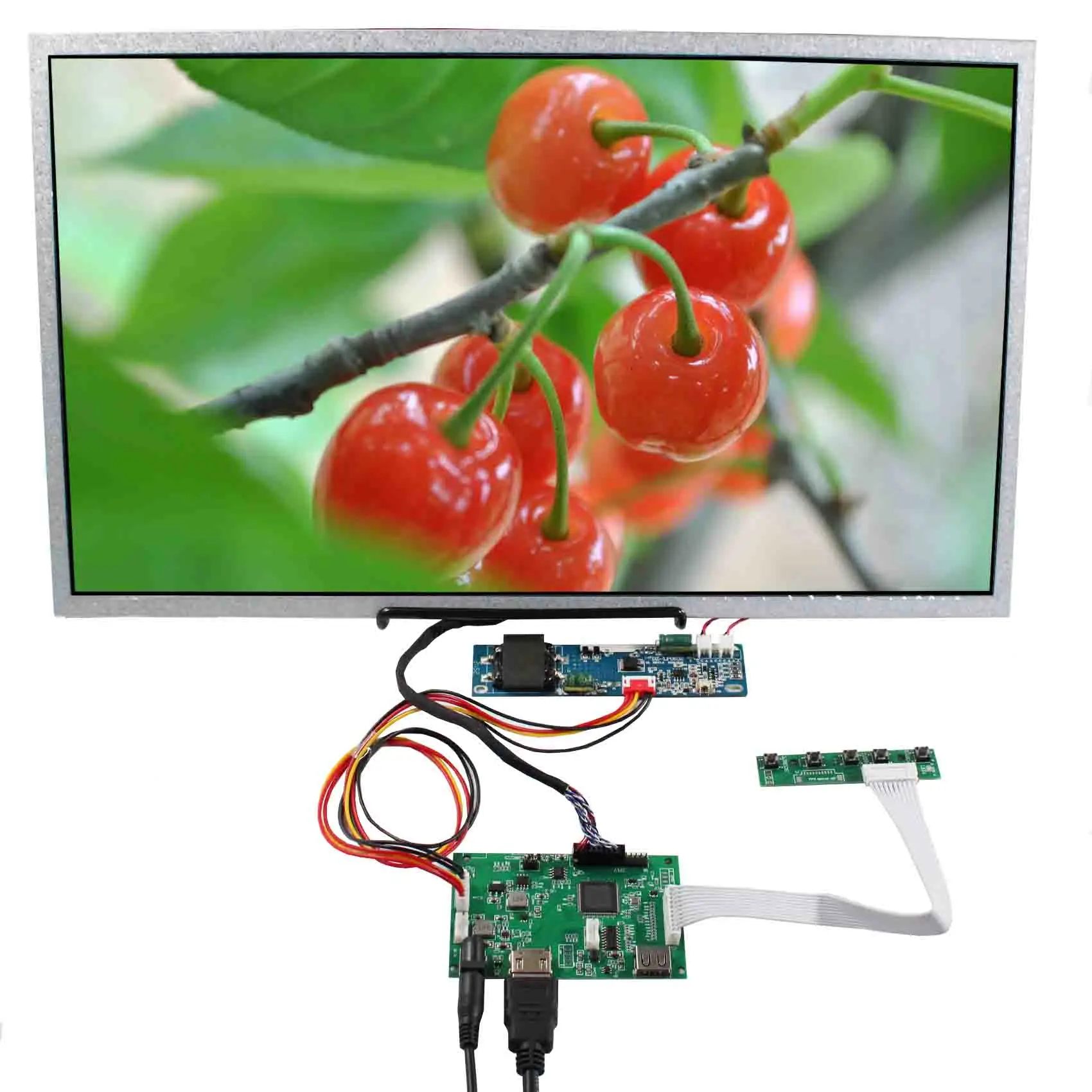 

VSDISPLAY 18,5 дюймов 1366x768 наружный дисплей NIT TFT-ЖК-экран с HD-MI плата ЖК-контроллера с USB LCD контроллер платы для самостоятельного монитора ПК