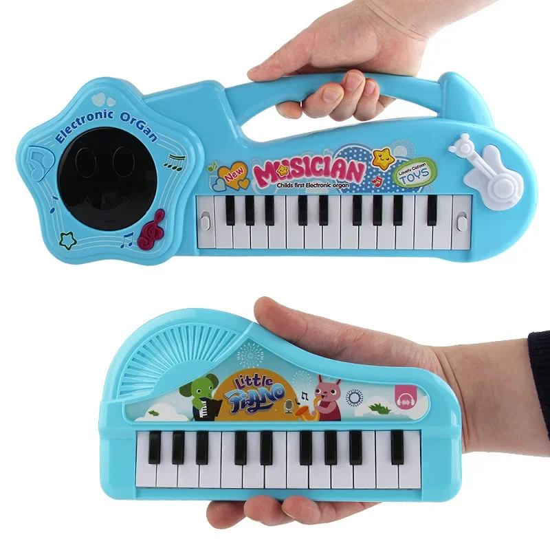 Piano Musical Toy Sound Keyborad Electic Flashing Music Instrument Developmental Early Educational Toys For Kids Children 4
