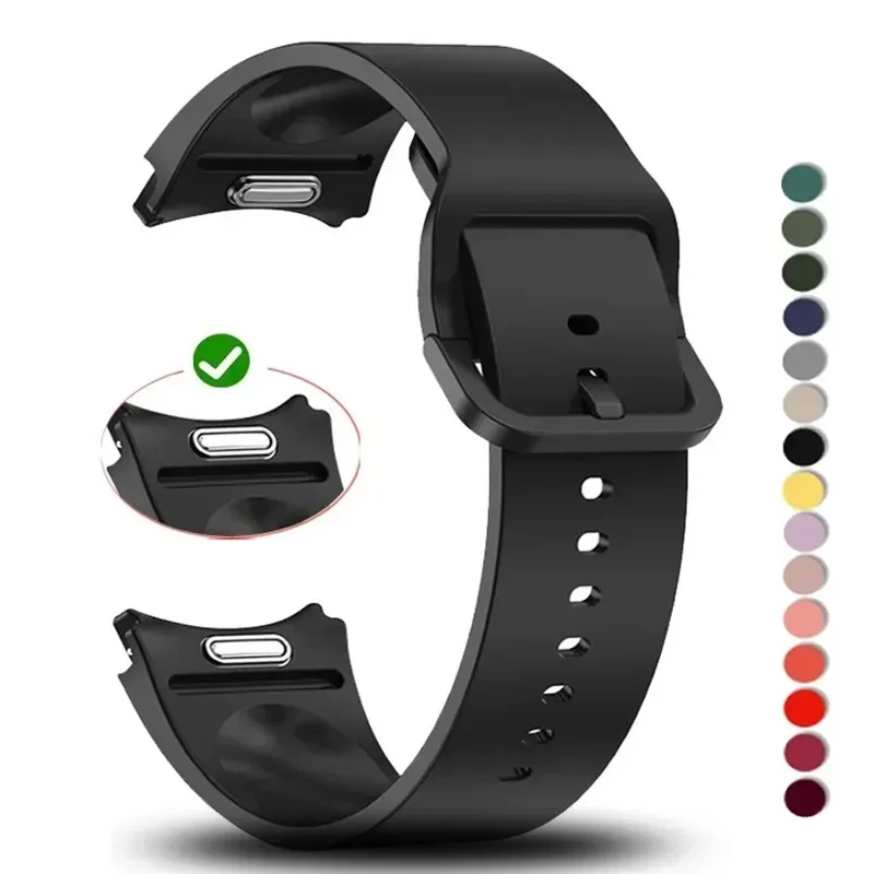 Cinturino In Silicone Quick Fit Per Samsung Galaxy Watch 6 40Mm 44Mm Classic 43Mm 47Mm Cinturino Per Samsung Watch5 4 Braccialetto Sportivo