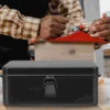 Toolbox Organization Organizer Metal Boxes Black Hot Blast Wood Furnace Parts Travel 2