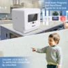 110V Home Kitchen Appliance Dishwasher Professional Portable Table-top Full-automatic Mini Dishwasher Portable Dish Washer 2