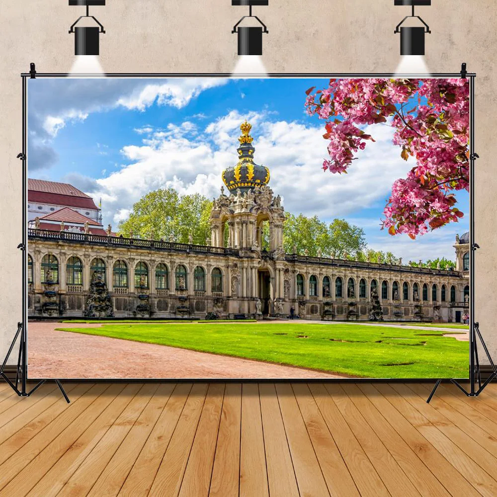 

SHENGYONGBAO Castle Palace Indoor Photography Background Newborn Child Birthday Photo Background Photo Gallery Props CB-09