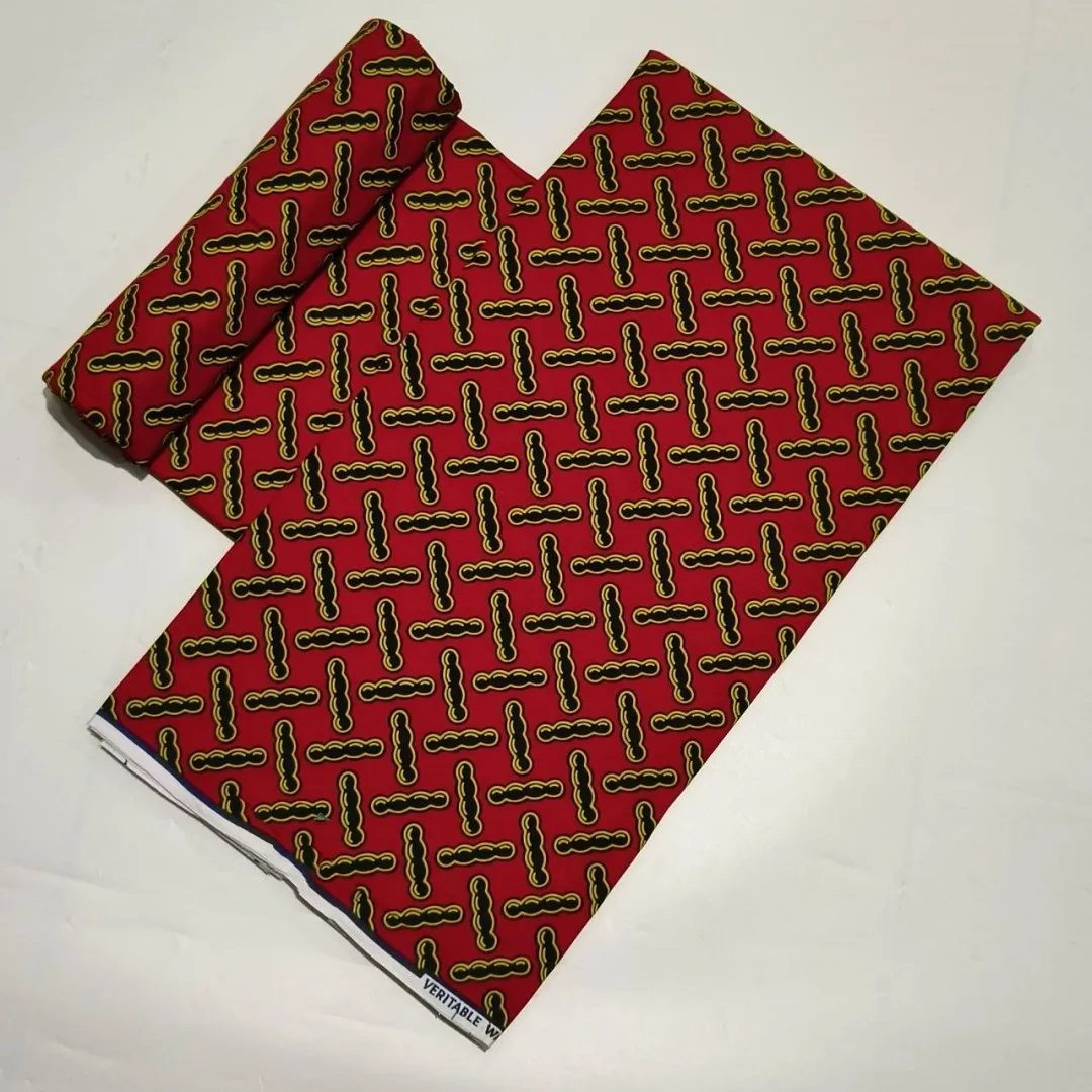 Veritable Wax Guaranteed Real wax print fabric dutch hollandais pagne africa Dress 100% Cotton GX11-4