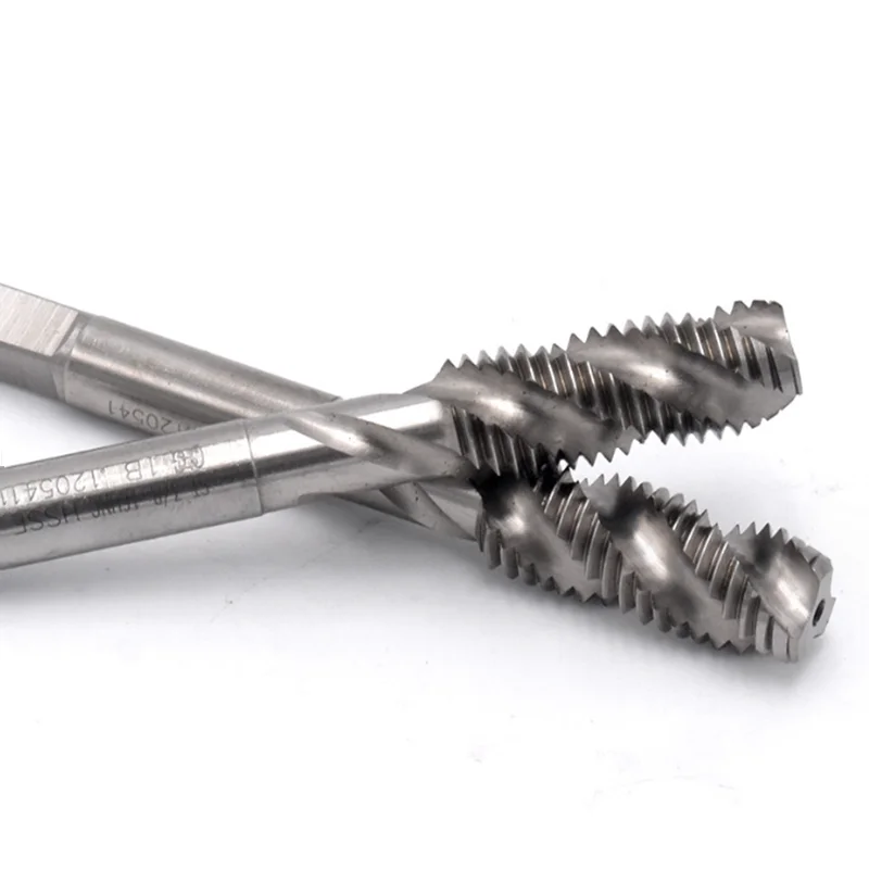 W6542 HSS American spiral groove machine tap UNC/UNF for stainless steel internal thread tapping and drilling 1pcs