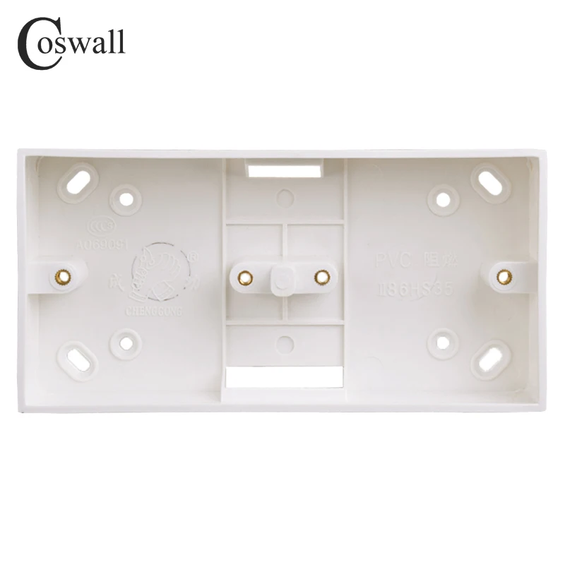 External Mounting Box For 86 Type Switch And Socket Apply For Any Position Outside of Wall Surface COSWALL 146/172/258/344mm