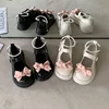 Women's Banquet Bowknot Thick-soled Shoes Spring and Autumn Fashion New Round Toe Solid Color Casual Mary Jane Shoes 5