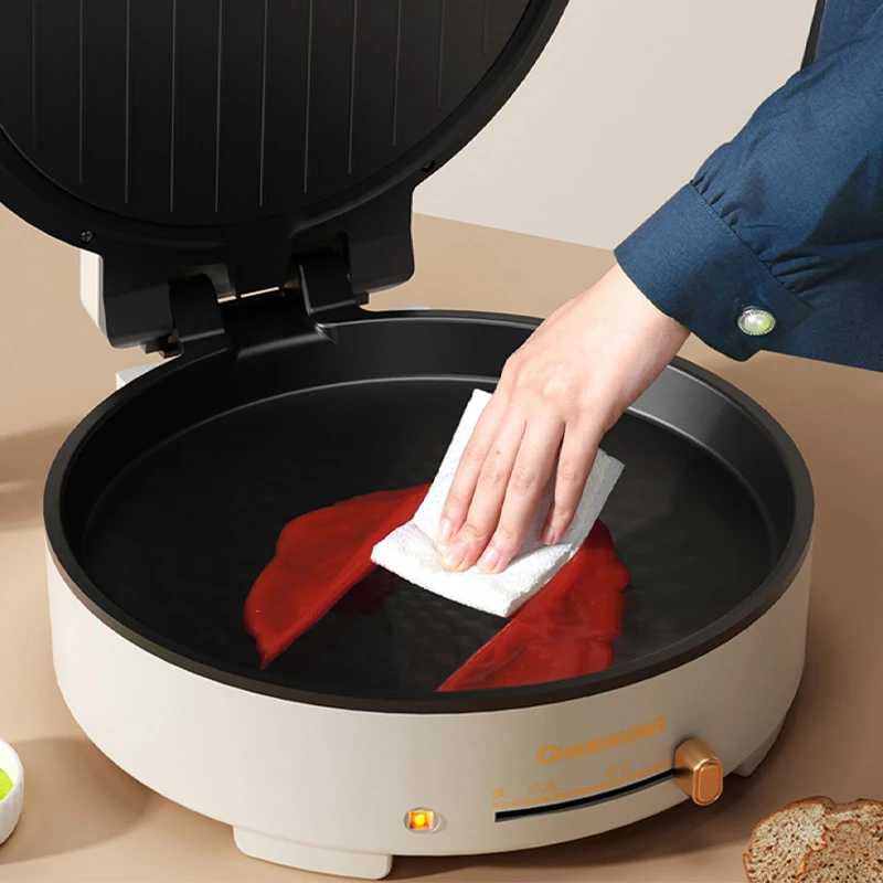 Electric pancake pan household double-sided heating pancake pan switch deepens and enlarges the fried pancakes electromechanical 2