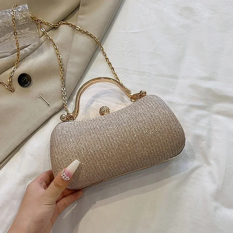รูปสินค้า กระเป๋าถือวินเทจ สะพายไหล่ แฟชั่นงานเลี้ยงค่ำ