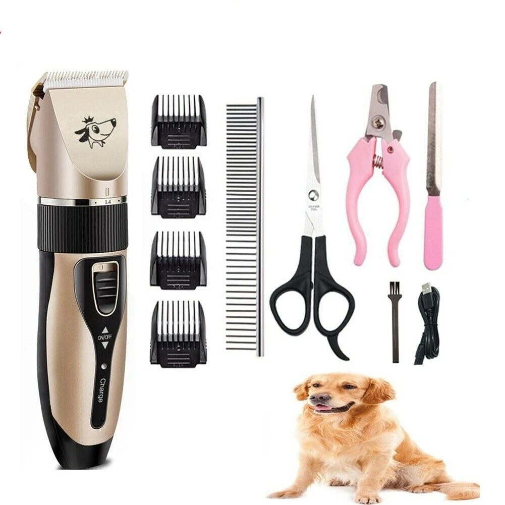 Pet Dog Hair Trimmer Electrical Professional Grooming Tools USB