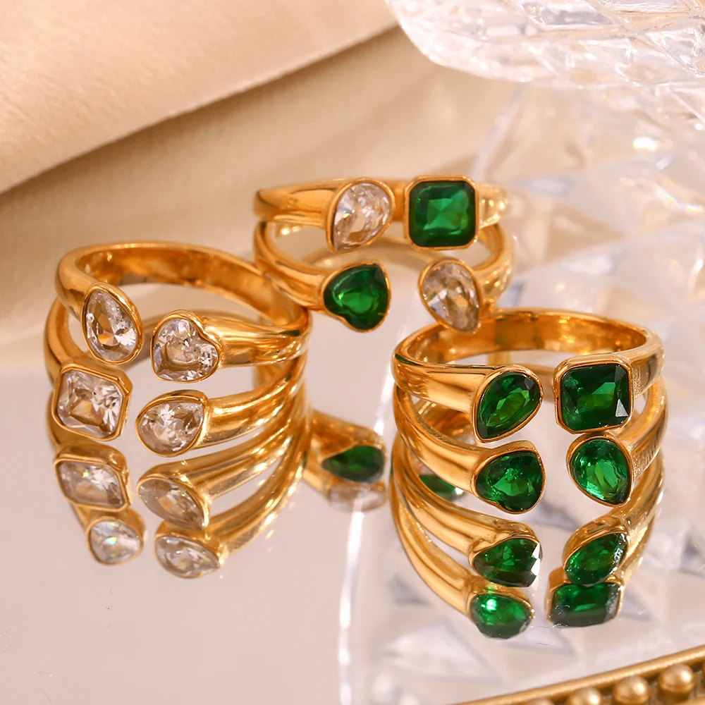 Orecchini Di Lusso Verde In Oro Giallo | Acquisti Online Su - Foto 2