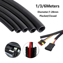 Corrugated Pipe Car Cable Heat Resistant Insulation Tube for Electrical Wire Protection