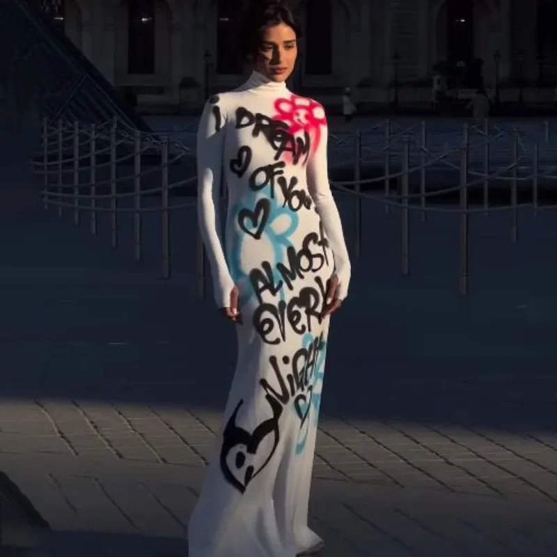 vestido-longo-com-carta-de-graffiti-para-meninas-gola-redonda-manga
