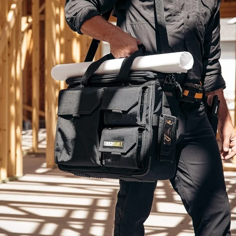ToughBuilt TB-EL-1-M2 Quick Access Laptop Bag Shoulder Strap Medium Tools TOUGHBUILT Packaging Bag 3