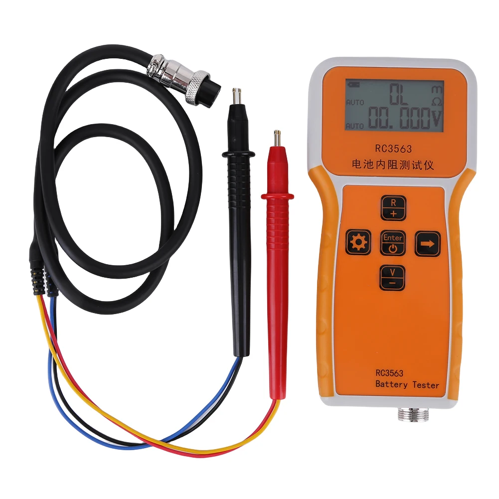 

RC3563 Voltage Internal Resistance Tester High-precision Trithium Lithium Iron Phosphate True Four-wire Car Battery Tester