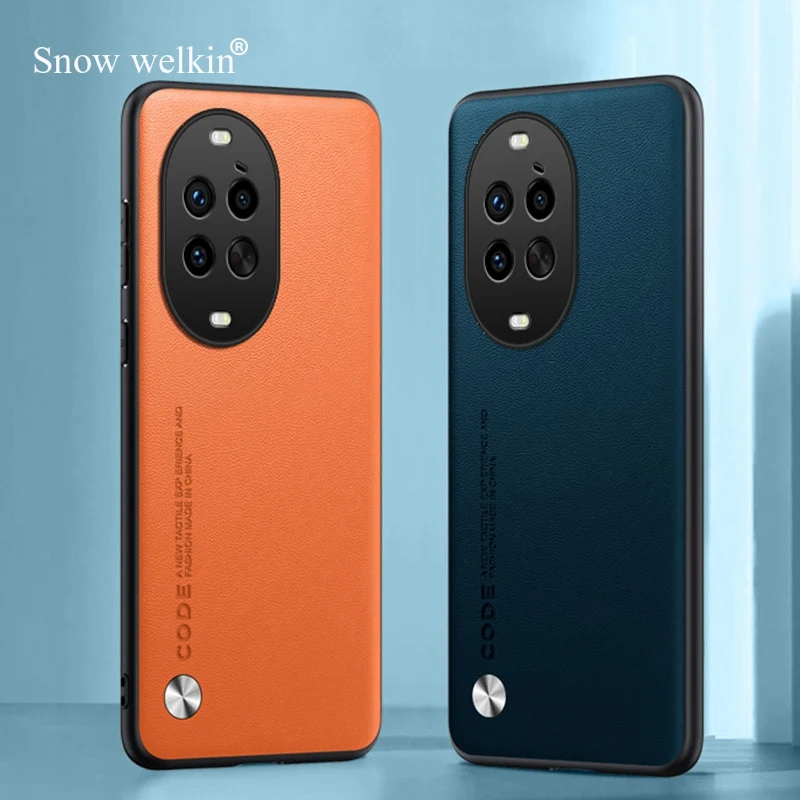 Luxurious Shockproof PU Leather Silicone Phone Case Cover