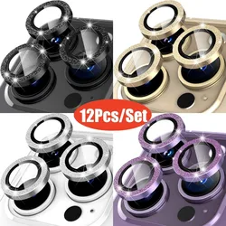 Premium Camera Lens Protector Set - 12 Pieces of Protective Glass for Enhanced Durability and Clarity (12 Pcs)