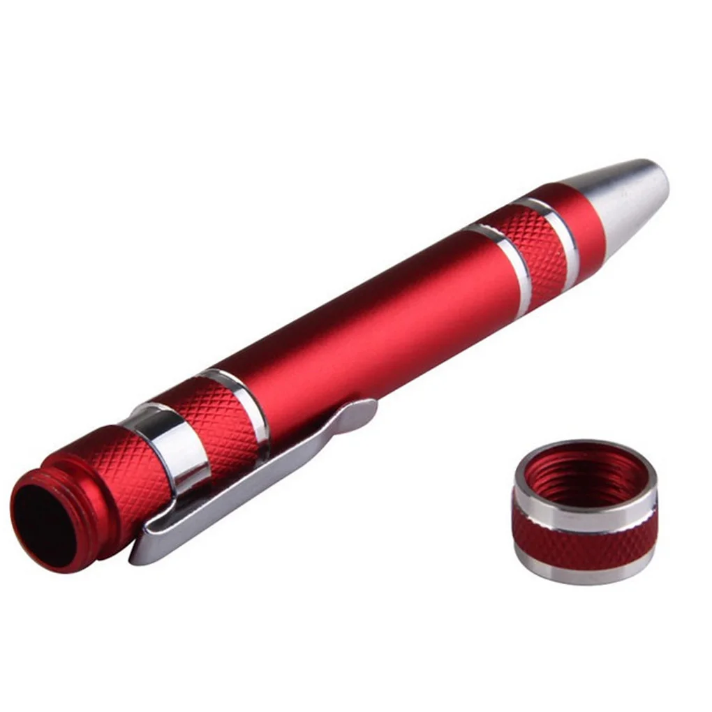 

8 in 1 Screwdriver Set Mini Repair Pen Tool Alloy Precision Screwdriver Gadget for Home Improvement Computer Eyeglasses