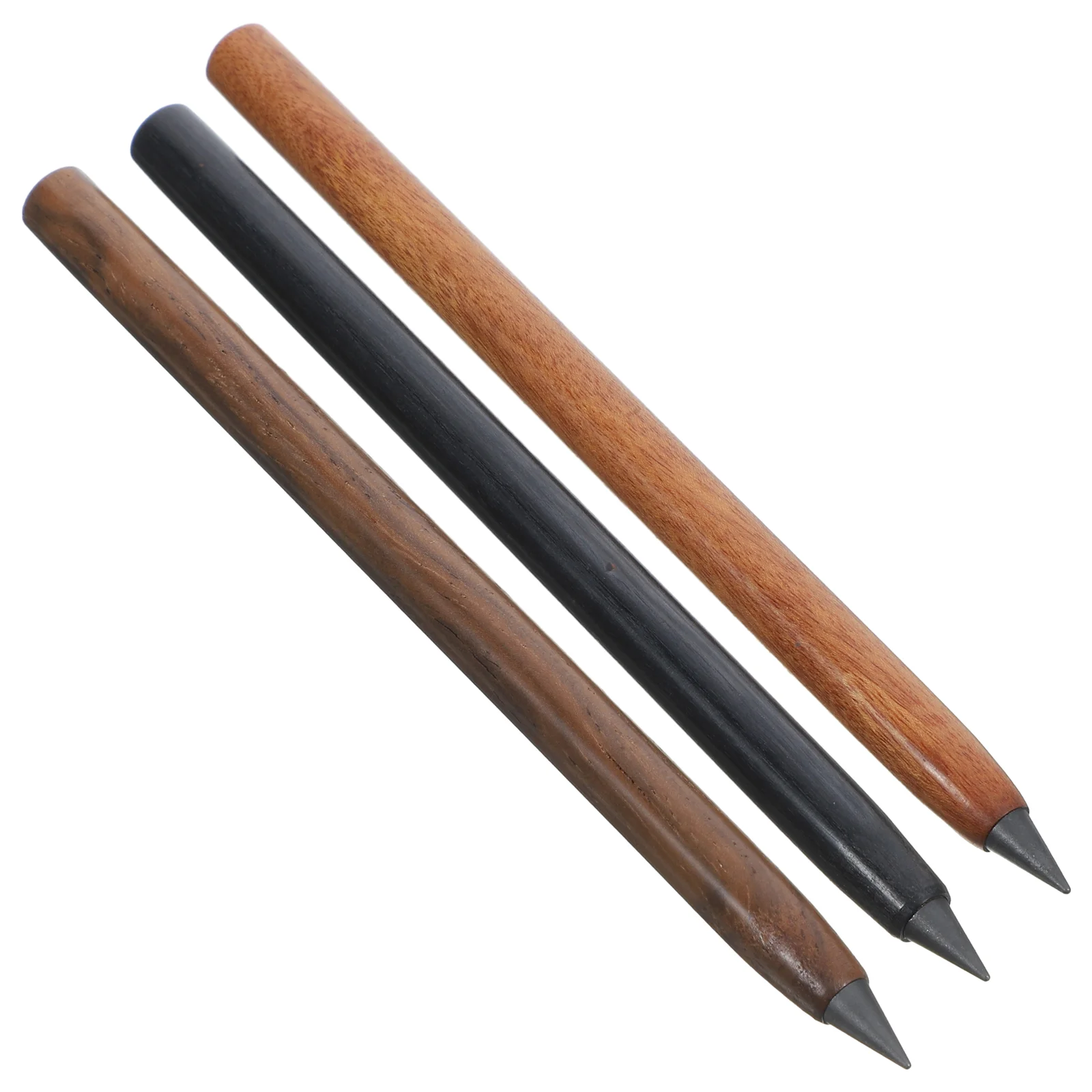 

3Pcs No Sharpening Pencil Inkless Everlasting Pencil Forever Pencil Students Writing Painting Wood Pencil