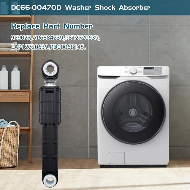 2個、Samsung対応、洗濯機ショックアブソーバー DC66-00421B ブランドアクセサリー ショックアブソーバー DC66-00661A UDNDASBE 互換性がありますサムスン洗濯機ブランドに適合、ショックアブソーバーDC66-00343H 70N(2PCS)