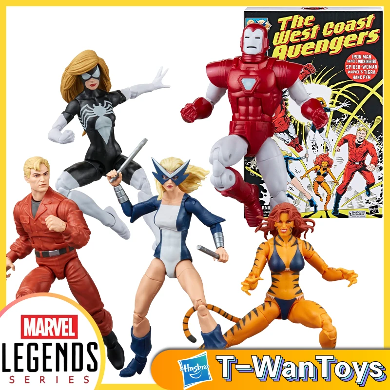 

Hasbro Marvel Legends Series The West Coast Avengers Collection, 5 Comics-Inspired Premium Collectible 6-Inch (15Cm) Figures